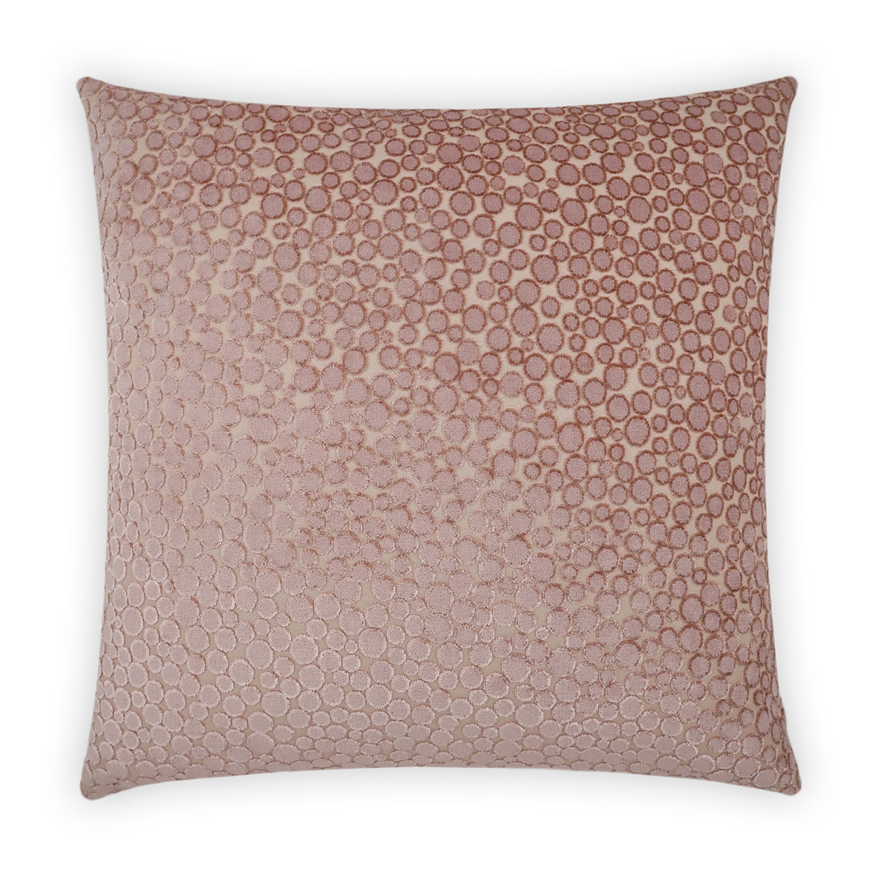 Rexford Blush Pink Throw Pillow With Insert