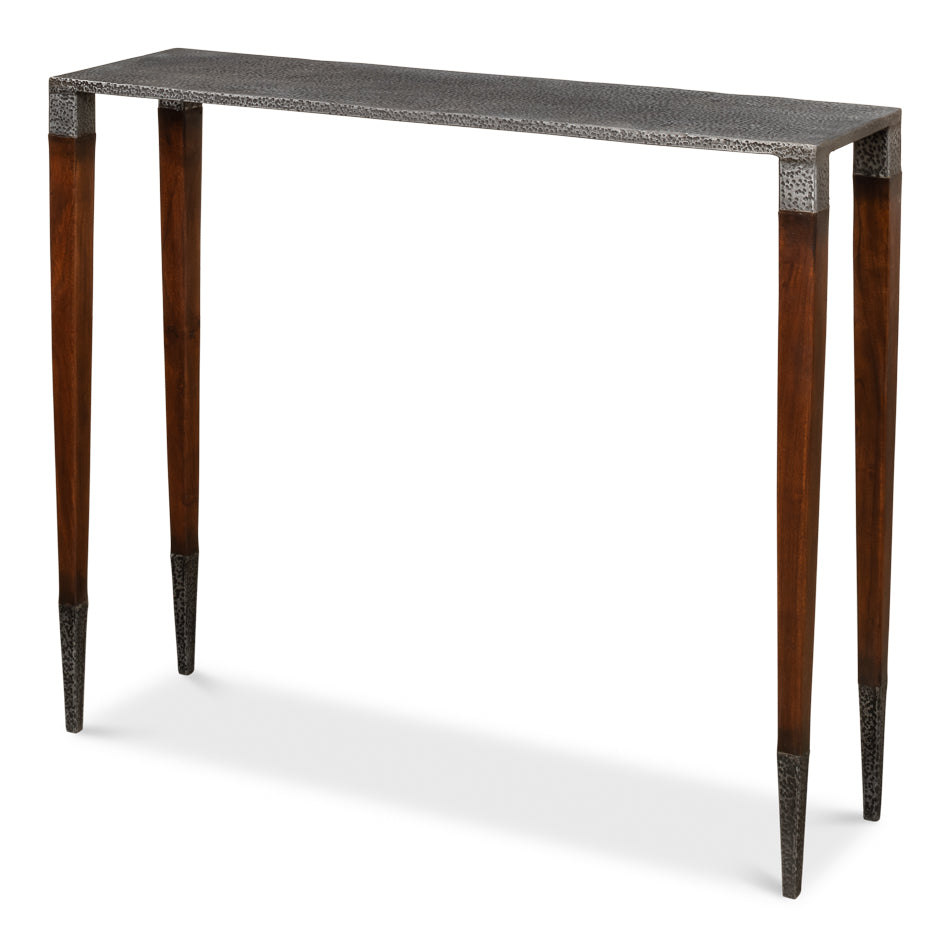 Burnford Console Table Antiqued Finish