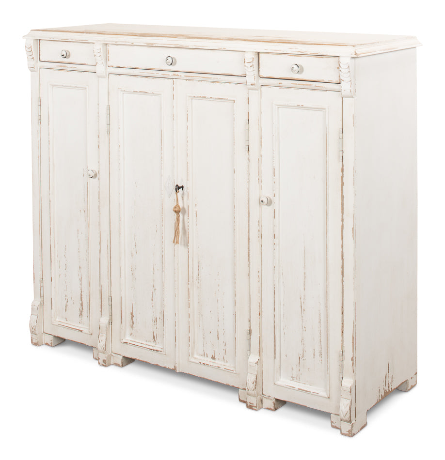 White Swan Tall Sideboard