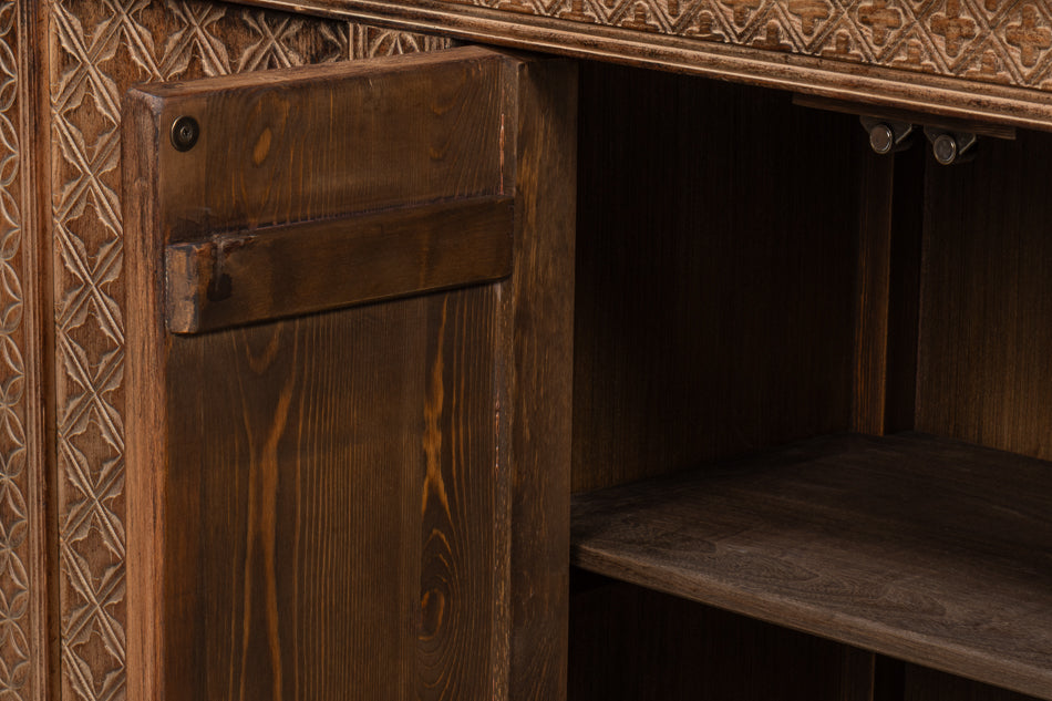 Nader Persian Burnt Brown Sideboard