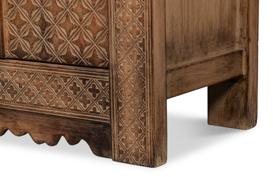 Nader Persian Burnt Brown Sideboard