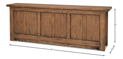 Nader Persian Burnt Brown Sideboard