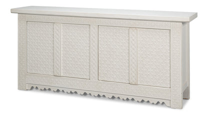 Persian Sideboard Antique White Cabinet For Living Room