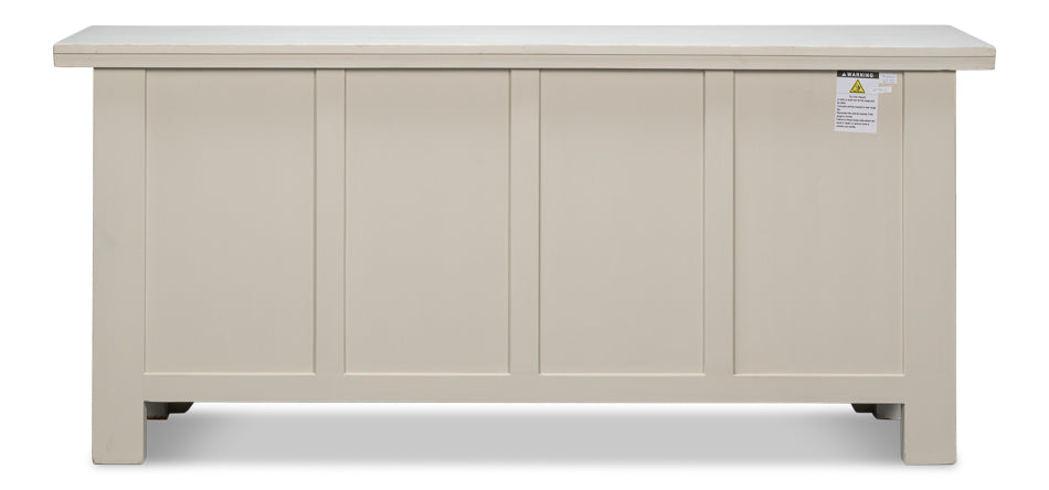 Persian Sideboard Antique White Cabinet For Living Room