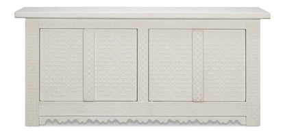 Persian Sideboard Antique White Cabinet For Living Room