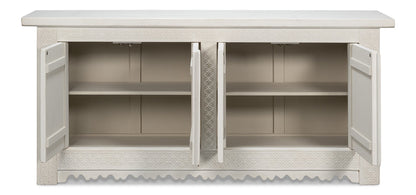 Persian Sideboard Antique White Cabinet For Living Room