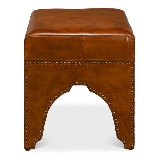 Giuseppe Footstool Light Brown