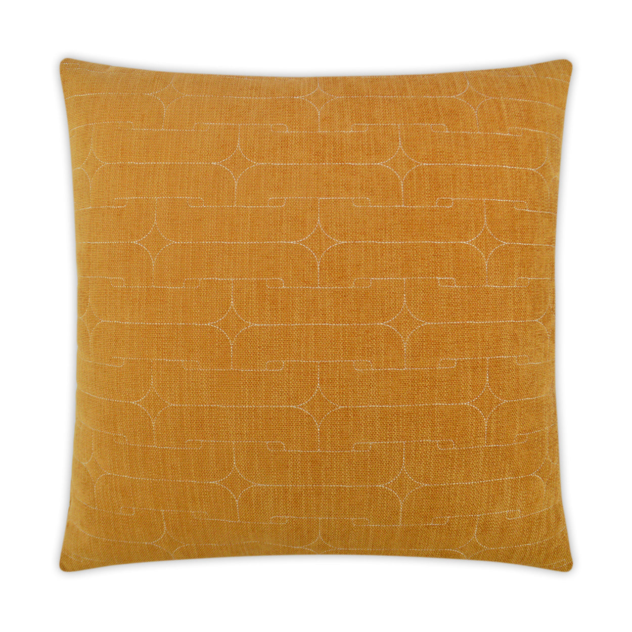 Unchained Mustard Yellow Throw Pillow With Insert