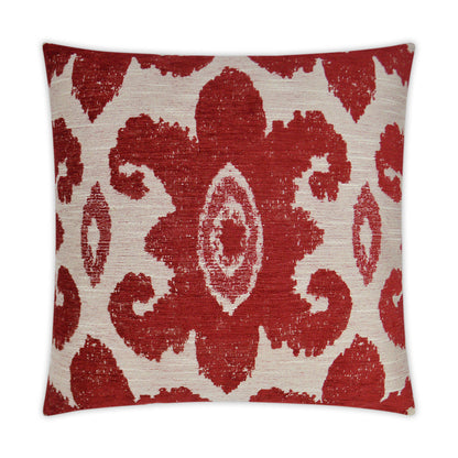 Rekha Lipstick Red Throw Pillow With Insert