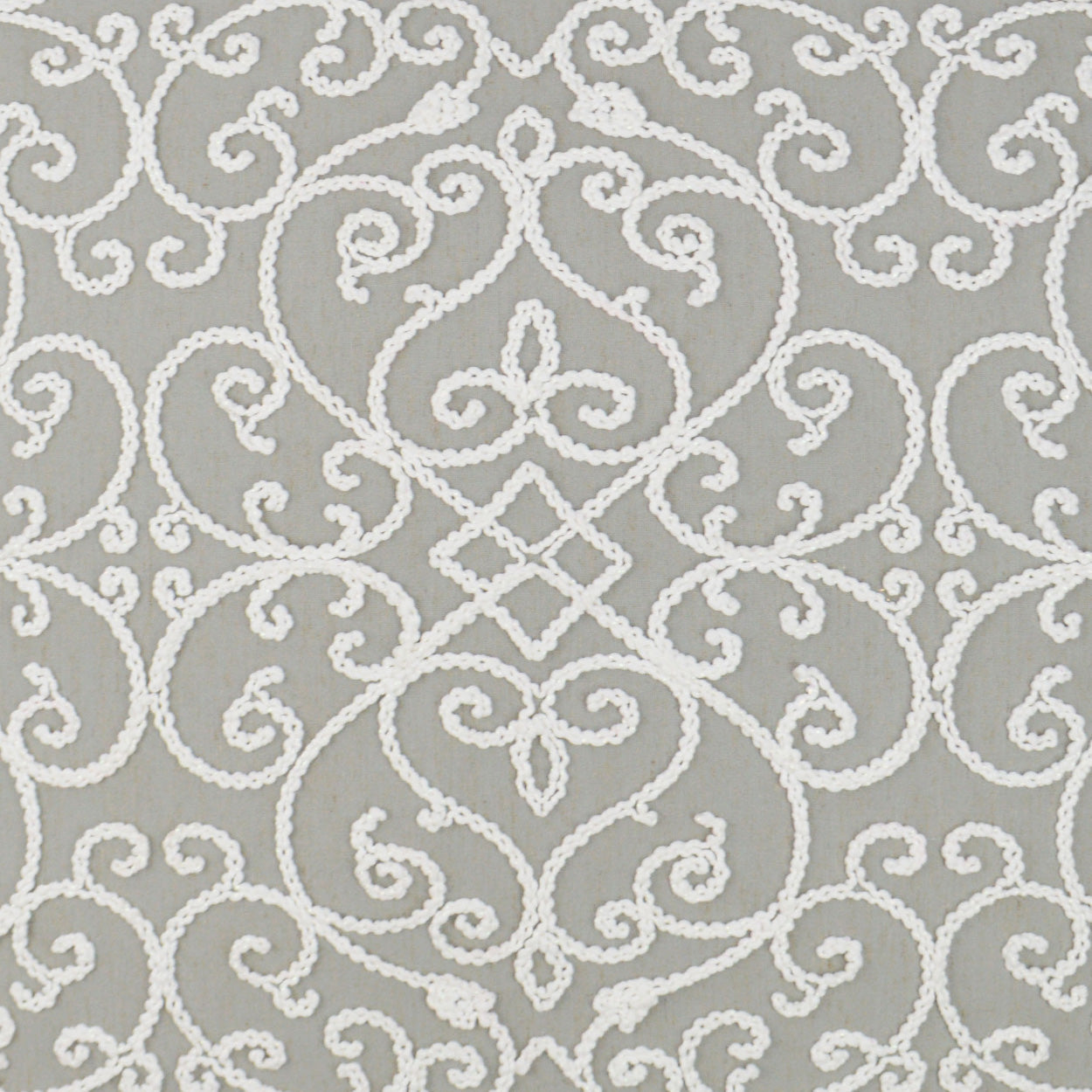 D.V. Kap Serafim Stone Grey Throw Pillow With Insert