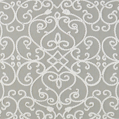 D.V. Kap Serafim Stone Grey Throw Pillow With Insert