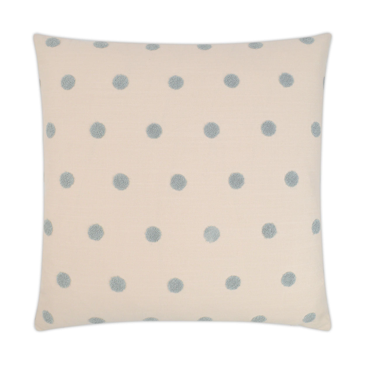 Puff Dotty Pink Throw Pillow With Insert