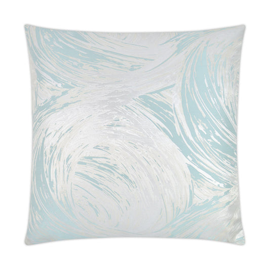 D.V. Kap Tornado Turquoise Grey Throw Pillow Insert