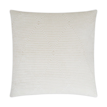 Outline Ivory Throw Pillow With Insert