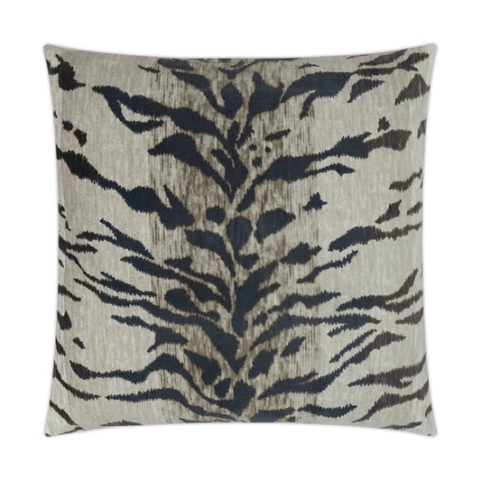 D.V. Kap Tiago White Grey Throw Pillow With Insert