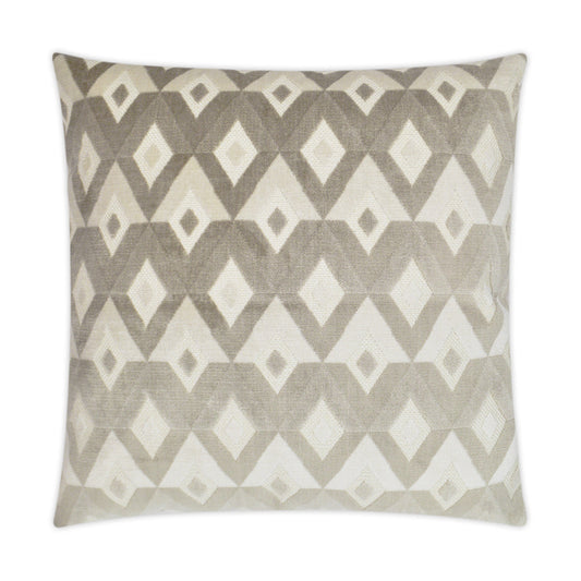 D.V. Kap Meta Brown Throw Pillow With Insert