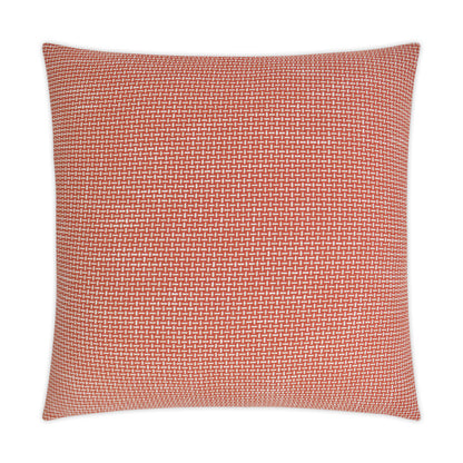 Keller Papaya Red Throw Pillow With Insert