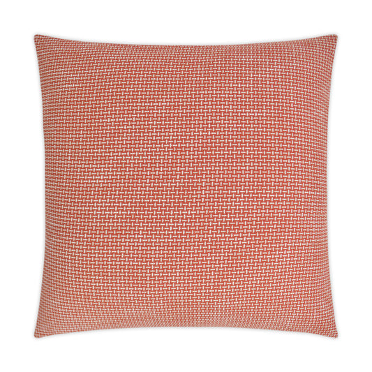 D.V. Kap Keller Papaya Red Throw Pillow With Insert