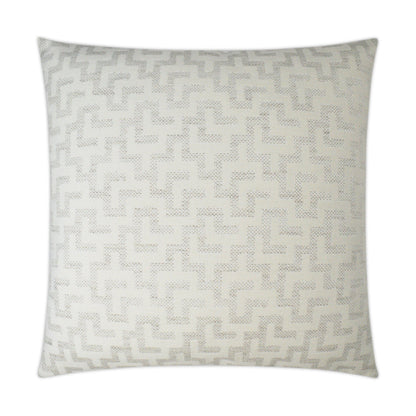 Kentra Bone White Throw Pillow With Insert