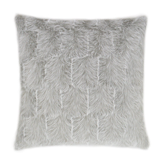 D.V. Kap Ermelo Dove Grey Throw Pillow With Insert
