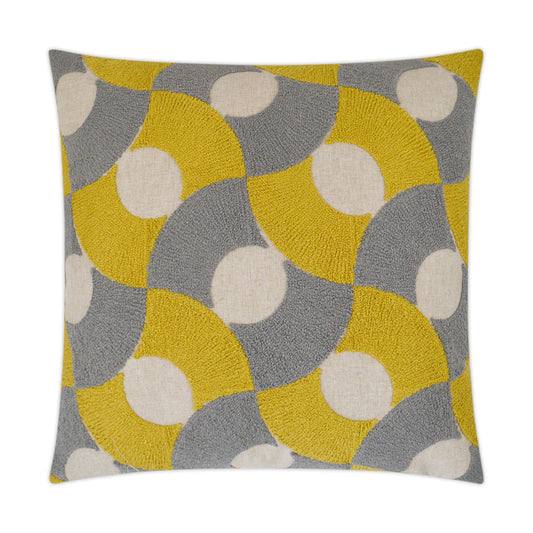 D.V. Kap Like It Loud Yellow Throw Pillow With Insert