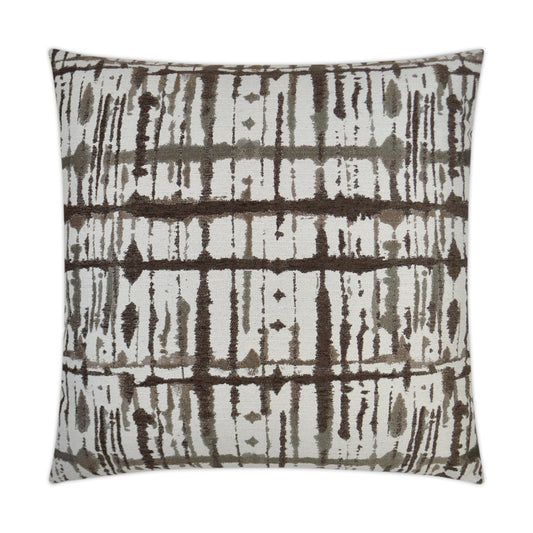 D.V. Kap Maddox Latte Chocolate Brown Throw Pillow Insert