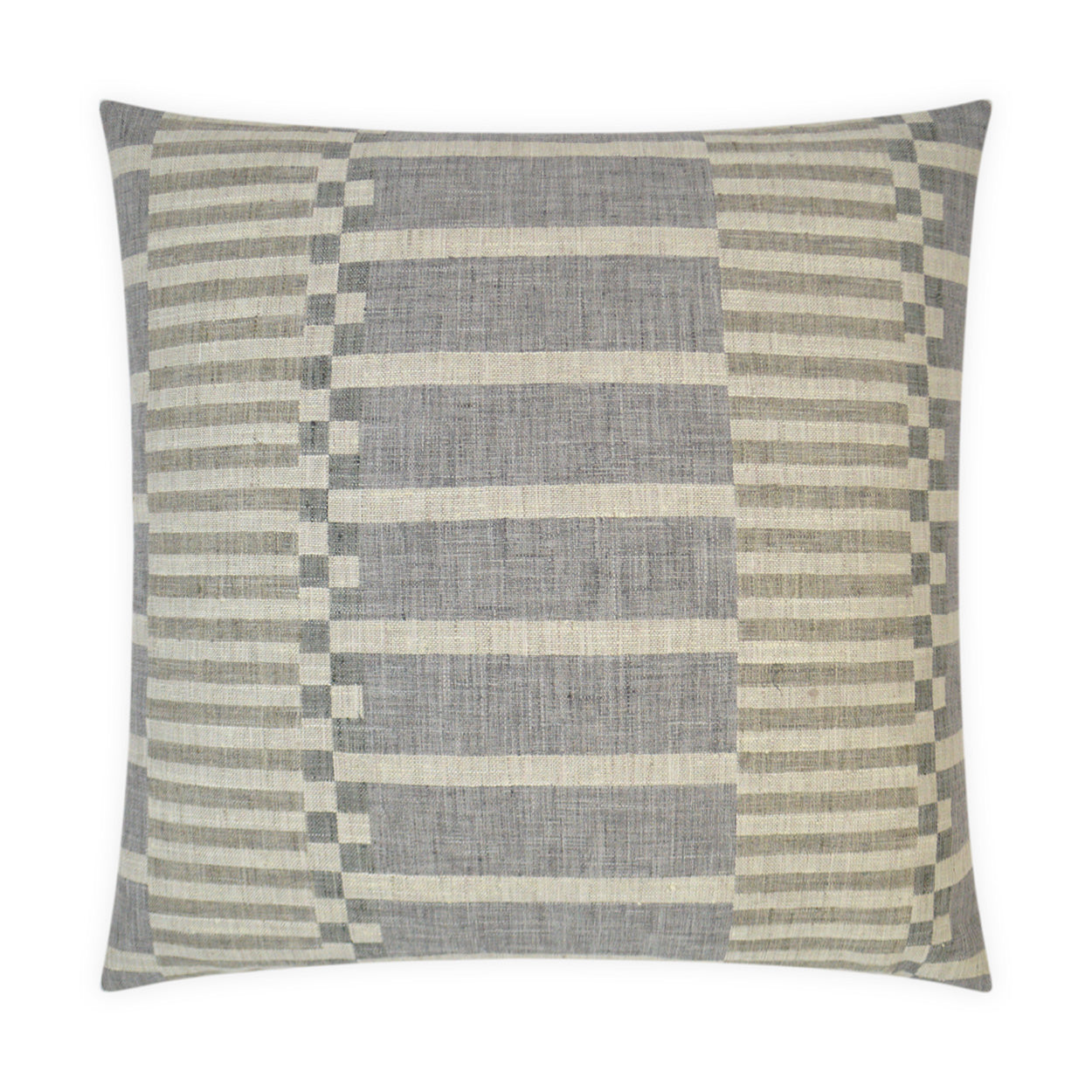 Ranchester Graphite Grey Throw Pillow With Insert