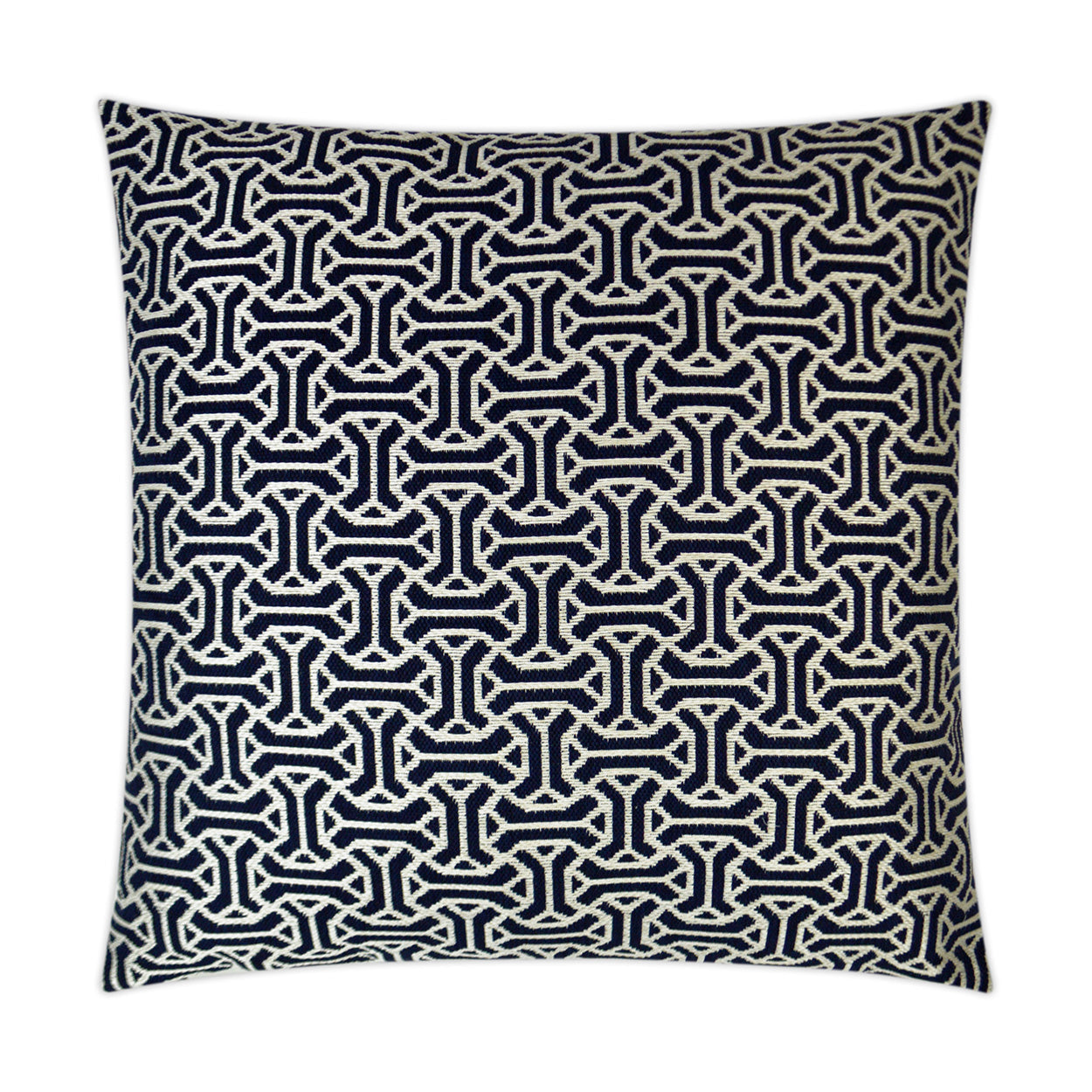 Stoneking Navy Blue Throw Pillow With Insert