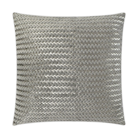 D.V. Kap Gene Fur Grey Grey Throw Pillow With Insert