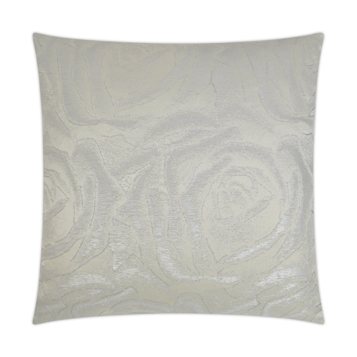 Sparkle Grey Throw Pillow With Insert