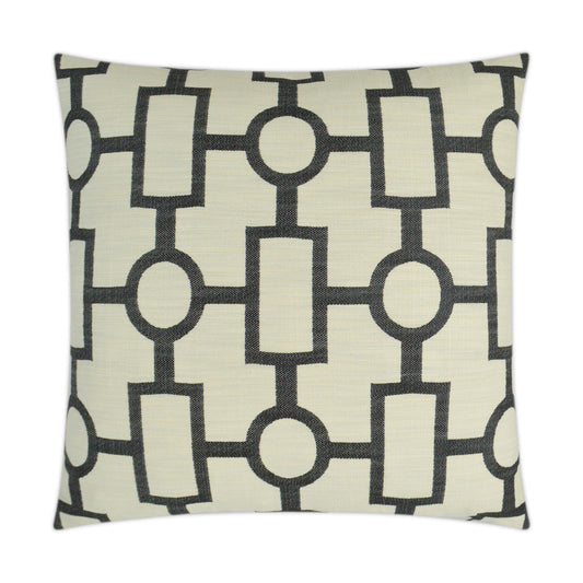D.V. Kap Ellington Black Throw Pillow With Insert