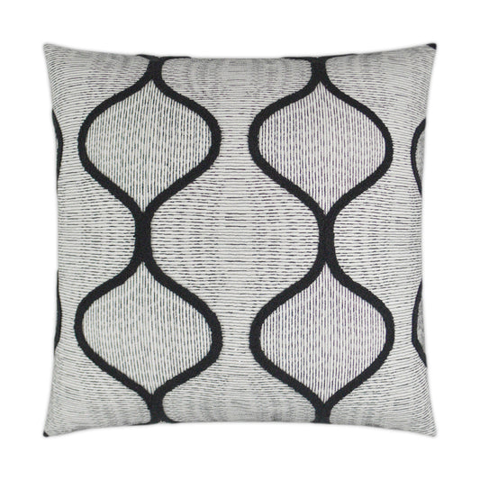 D.V. Kap Gradient Black Throw Pillow With Insert