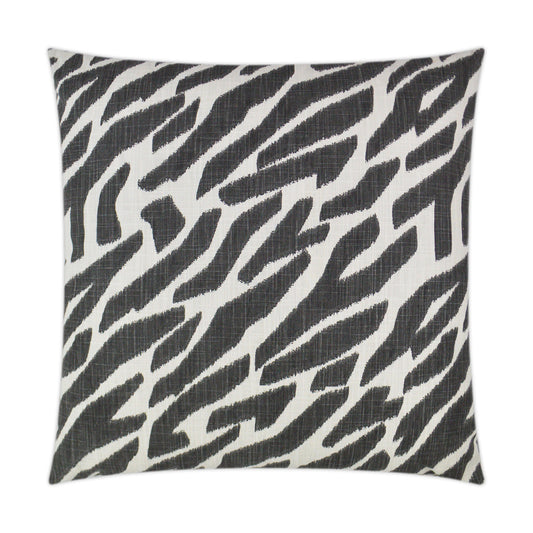 D.V. Kap Zany Ink Black Throw Pillow With Insert
