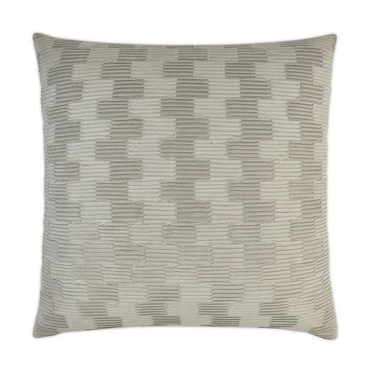 D.V. Kap Ruche Mushroom Brown Throw Pillow Insert