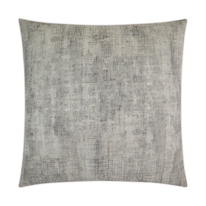 River Grass Flint Grey Throw Pillow With Insert