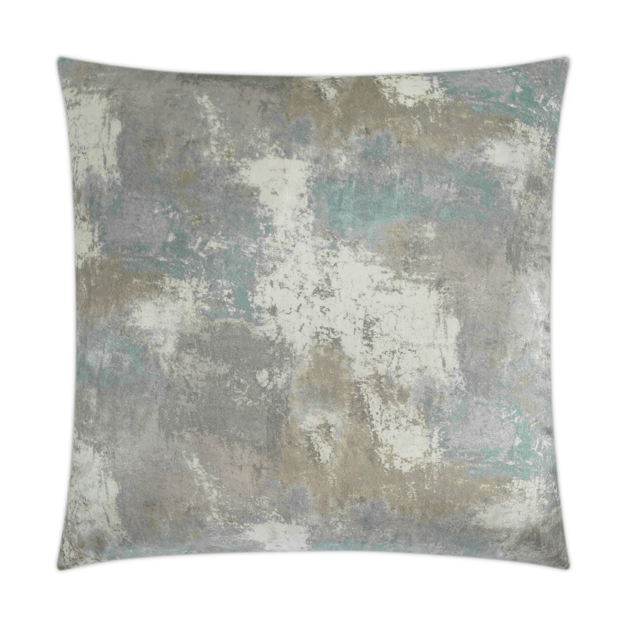 Reverie Mineral Grey Throw Pillow With Insert