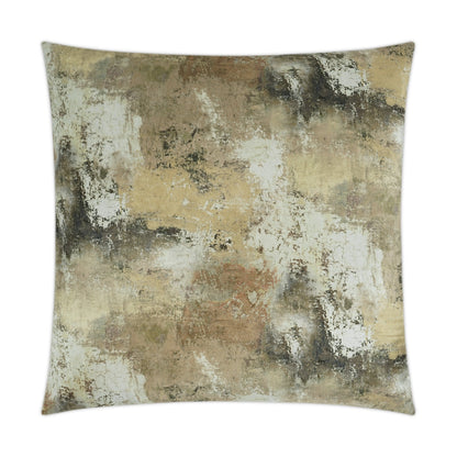 Reverie Topaz Brown Throw Pillow With Insert