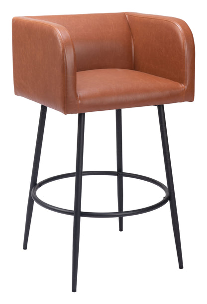 Horbat Barstool (Set of 2) Brown