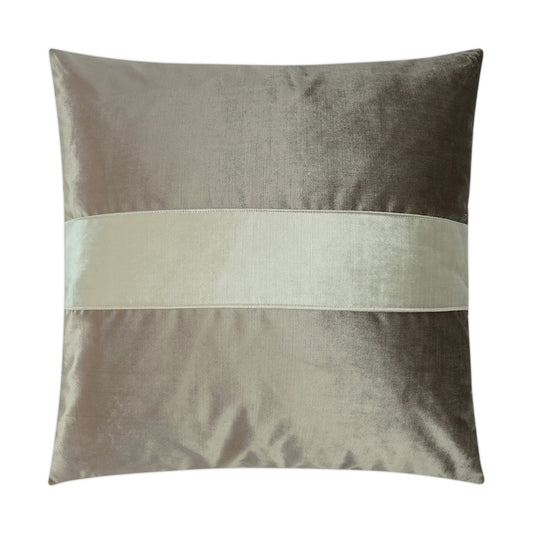 D.V. Kap Iridescence Band Latte Brown Throw Pillow Insert