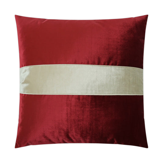 D.V. Kap Iridescence Band Ruby Red Throw Pillow Insert