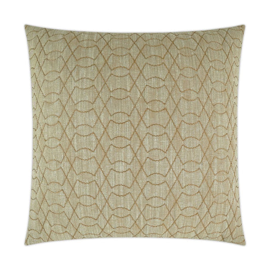 D.V. Kap Shipka Brass Brown Throw Pillow With Insert
