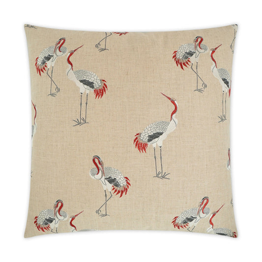 D.V. Kap Kansha Brown Throw Pillow With Insert