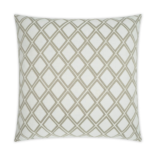 D.V. Kap Enhancer White Throw Pillow With Insert