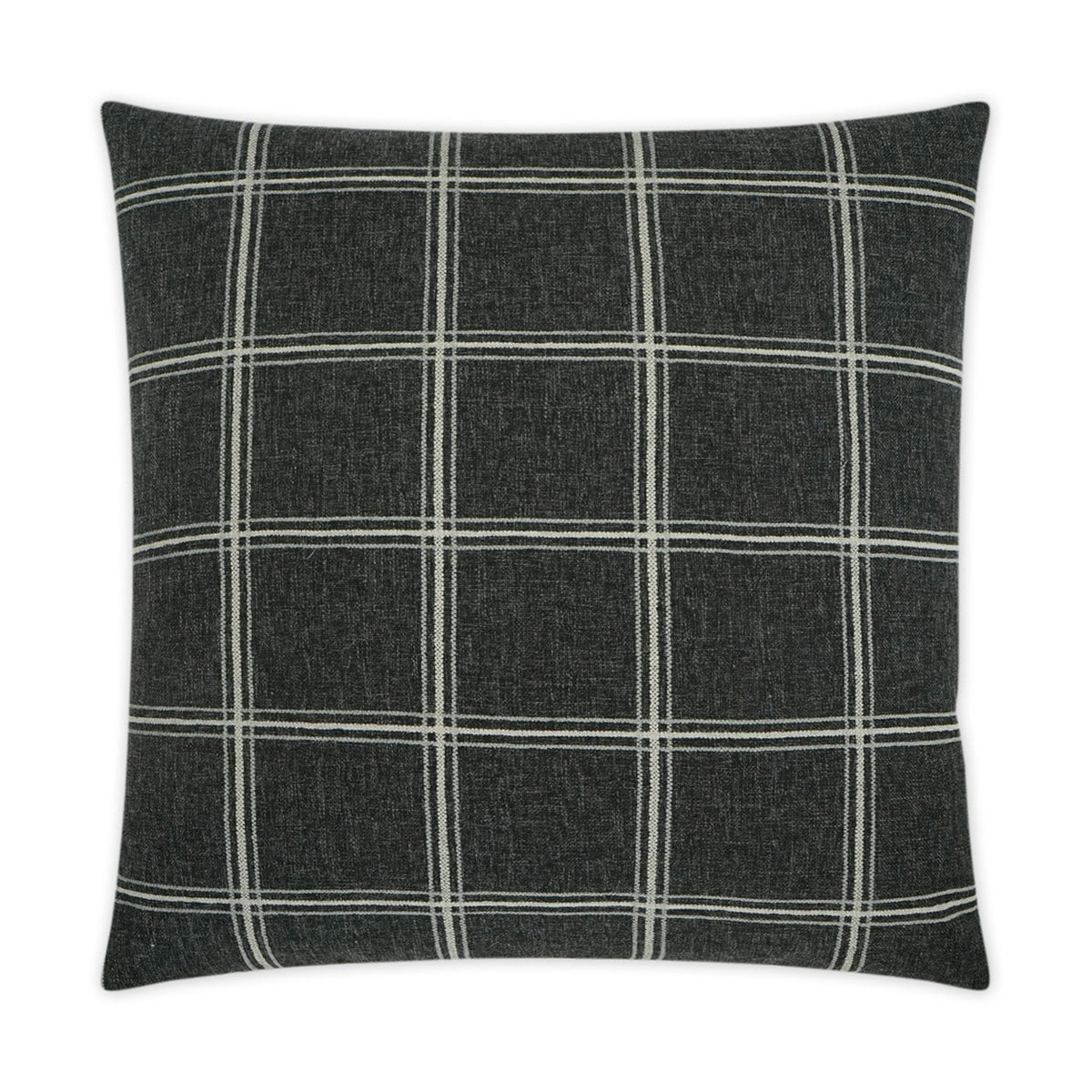 D.V. Kap Raymond Onyx Black Throw Pillow With Insert