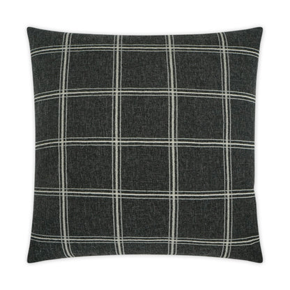 D.V. Kap Raymond Onyx Black Throw Pillow With Insert