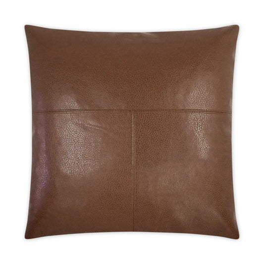D.V. Kap Rodeo Saddle Brown Throw Pillow With Insert
