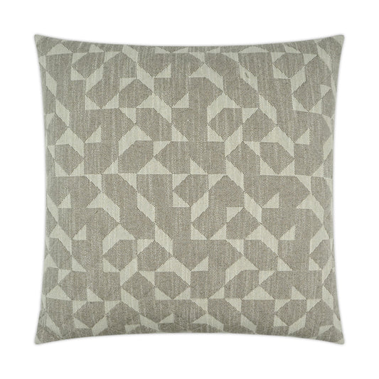 D.V. Kap Explorer Taupe Throw Pillow With Insert