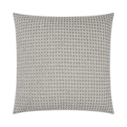 Solo Silver Grey Throw Pillow With Insert