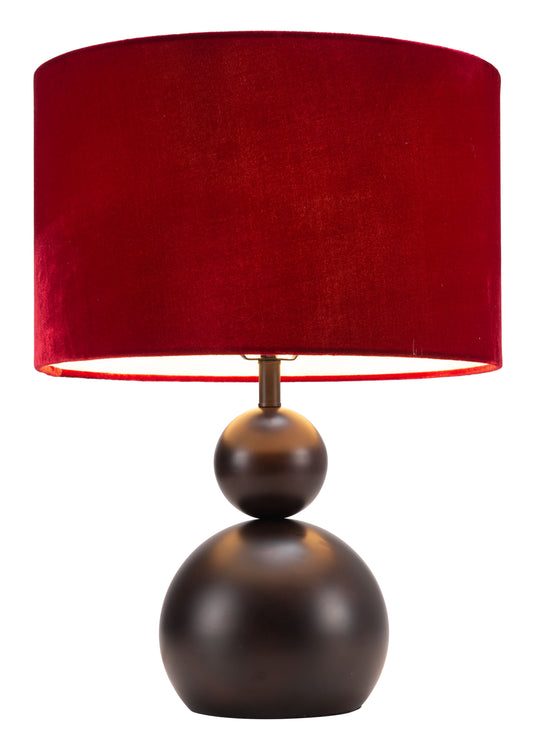 Shobu Table Lamp Red