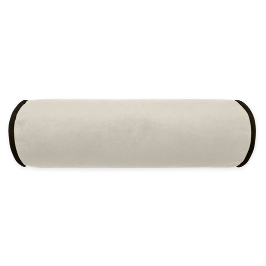 D.V. Kap Posh Roll Ivory Throw Pillow With Insert